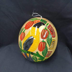 Totuma Hand painted ornament