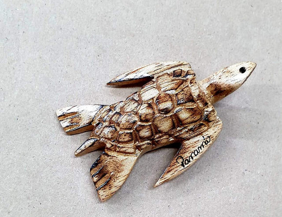 Wooden Turtle  3 inches