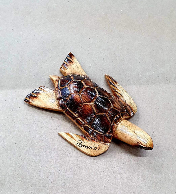 Wooden Turtle  4.5 inches