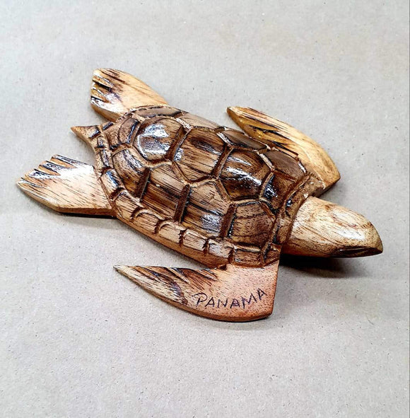 Wooden Turtle  5 inches