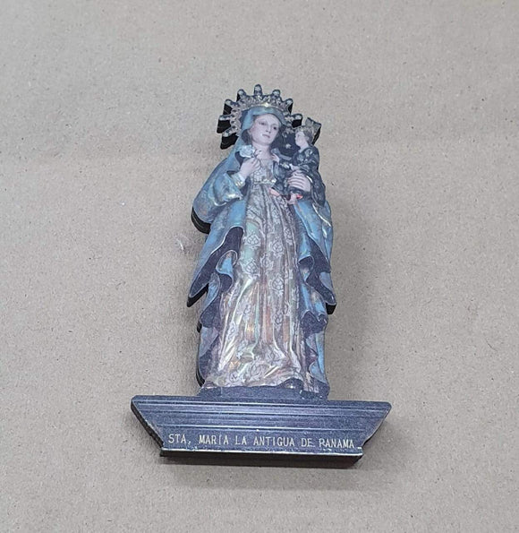 3D fridge magnet - Virgin Santa Maria la Antigua