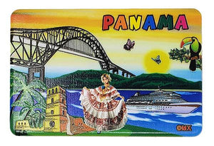Panama Canal Bridge 3D Fridge Magnet