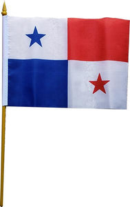 Medium Panama flag with pacifier