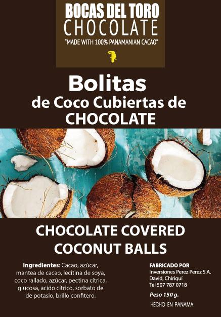 Chocolate covered Coconut balls