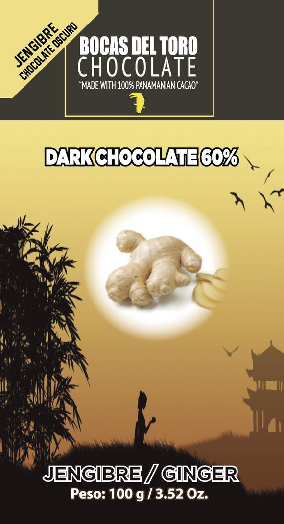 Dark Chocolate bar with Ginger