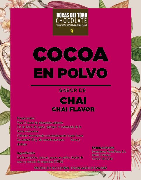 Cocoa Powder - Chai flavor