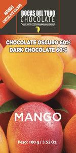 Dark Chocolate bar with Mango
