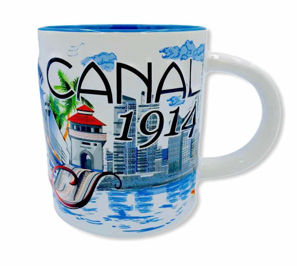 Panama Canal Ceramic cup