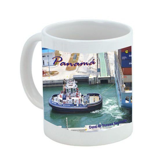Panama Canal Expanded 2 Ceramic mug