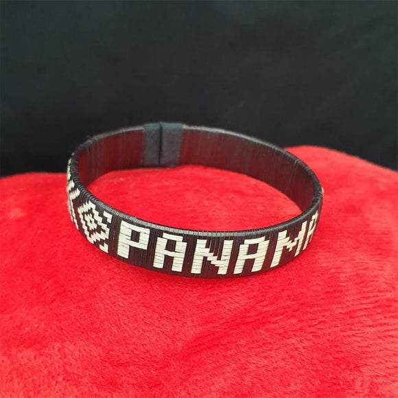 Panama medium chunga straw bracelet