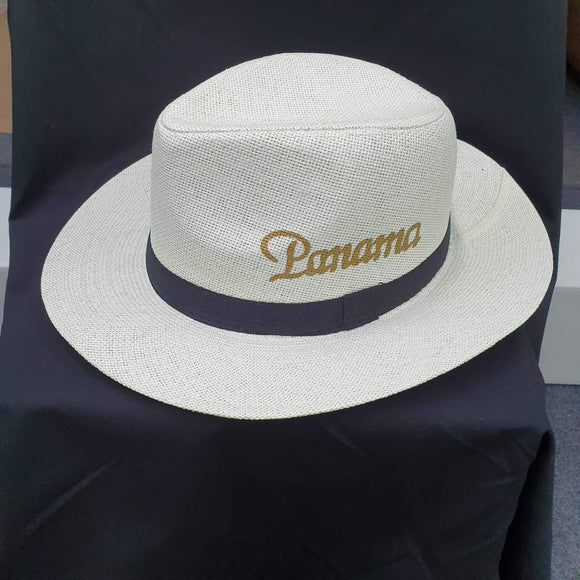 Fabric Panama hat